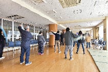 デイルーム（活動中）